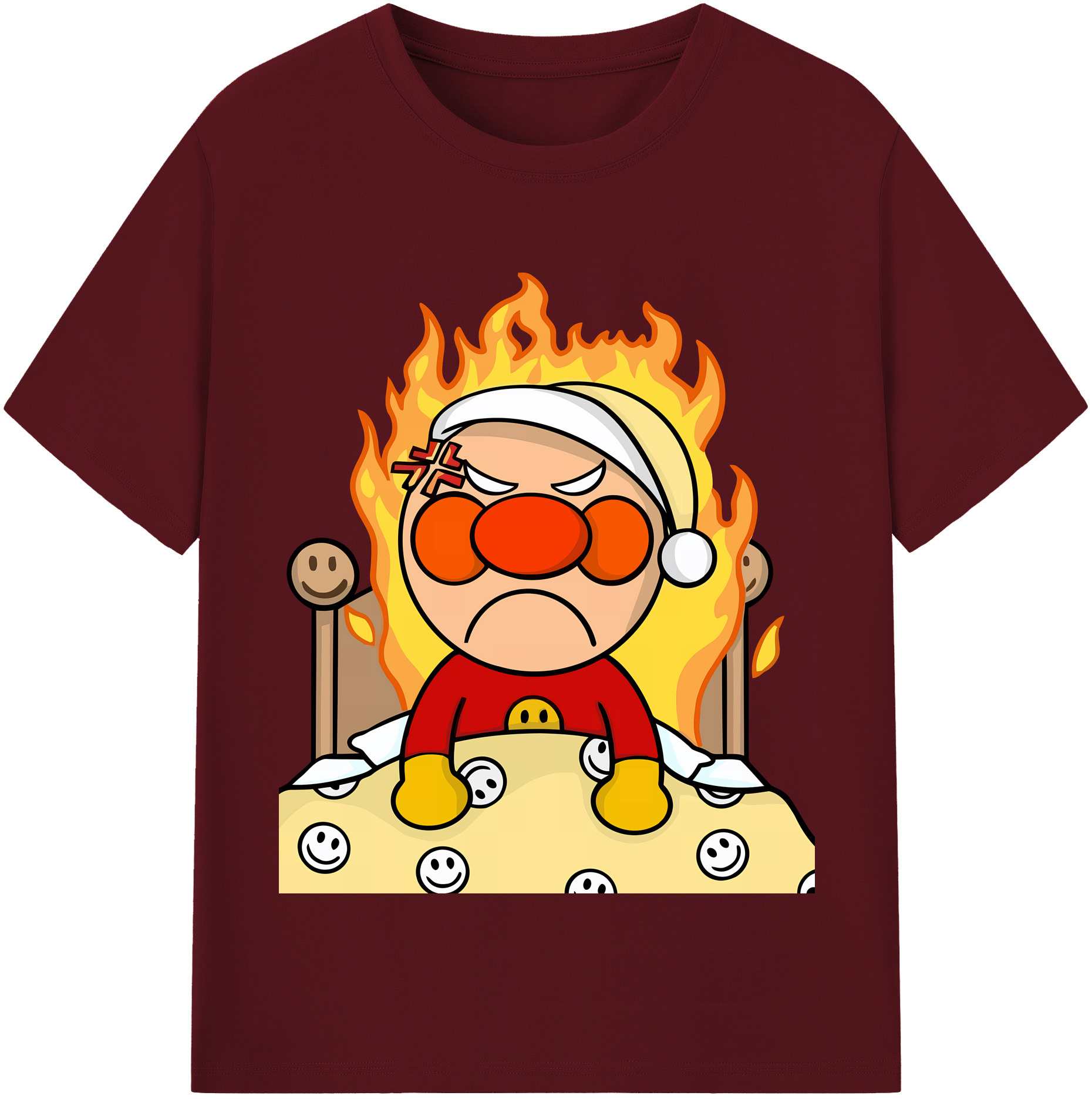 （画像用） アンパンマン Anpanman 綿100％半袖Tシャツ（フロントプリント）